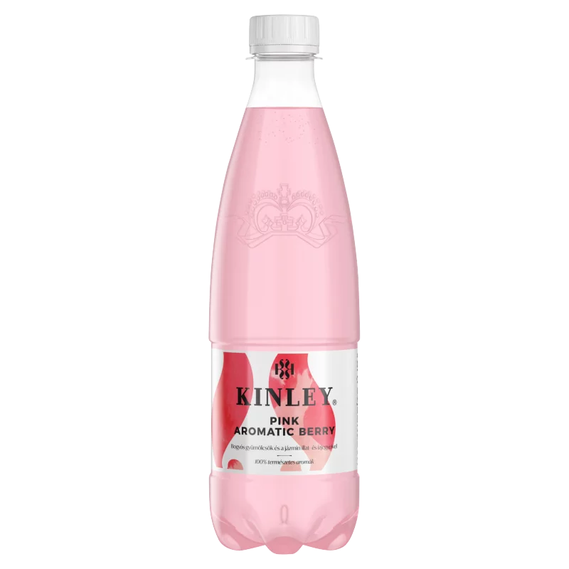 Kinley Pink Aromatic Berry szénsavas, vegyes bogyós gyümölcsízű üdítőital 500 ml
