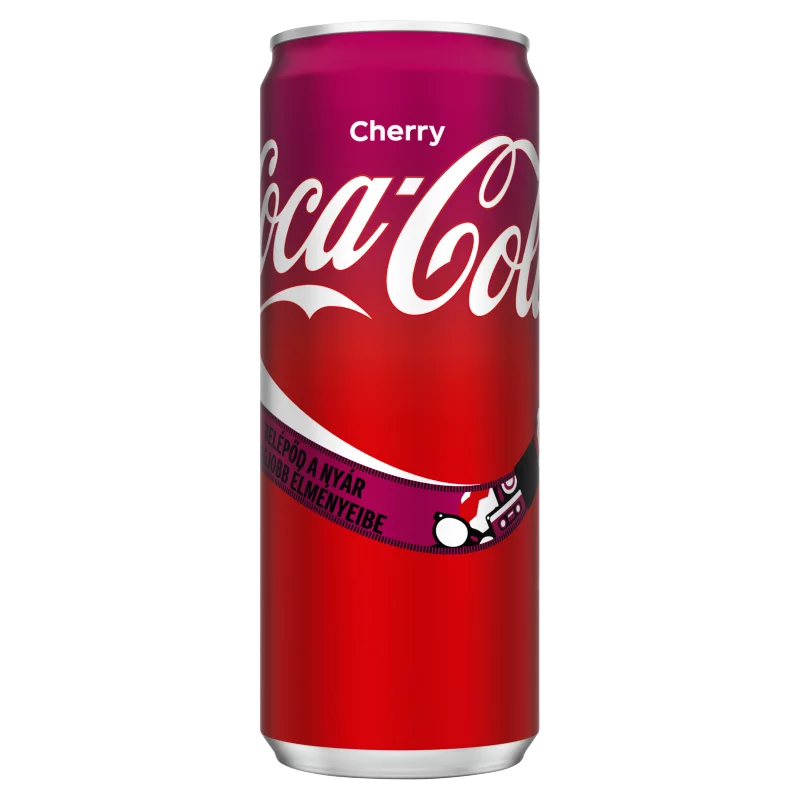 Coca-Cola Cherry Coke colaízű szénsavas üdítőital cseresznye ízesítéssel 330 ml