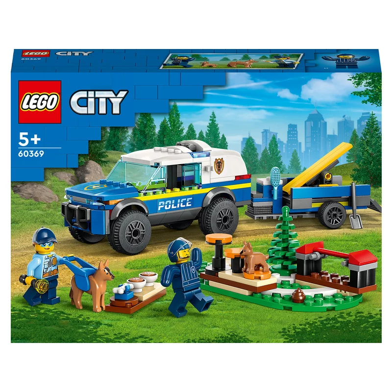 LEGO City Rendőrségi kutyakiképző központ