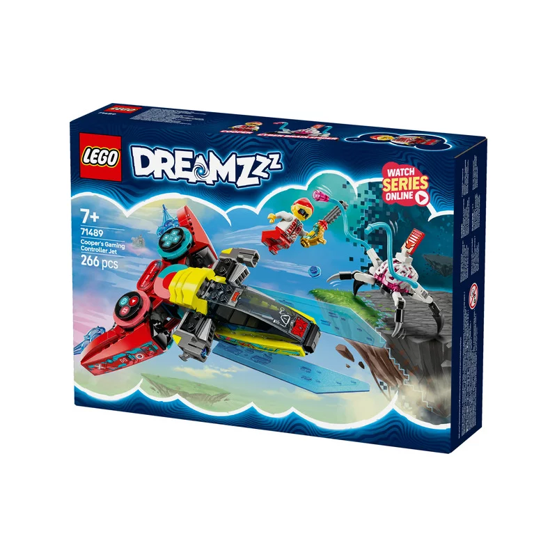 LEGO Dreamzzz Cooper játékkonzol repülője 