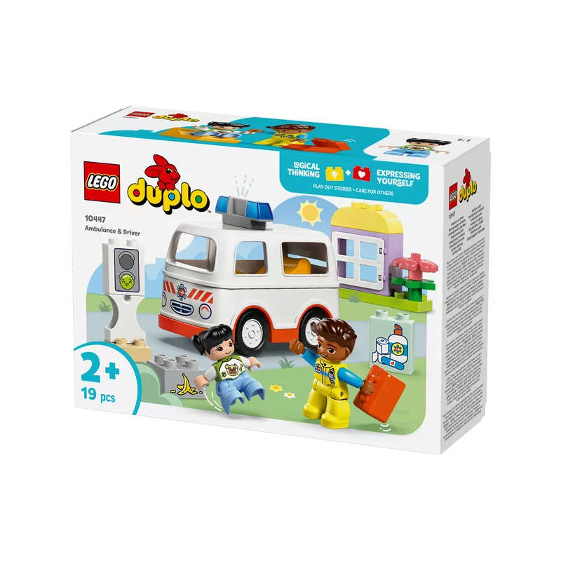 LEGO Duplo Town Mentőautó és mentősofőr 