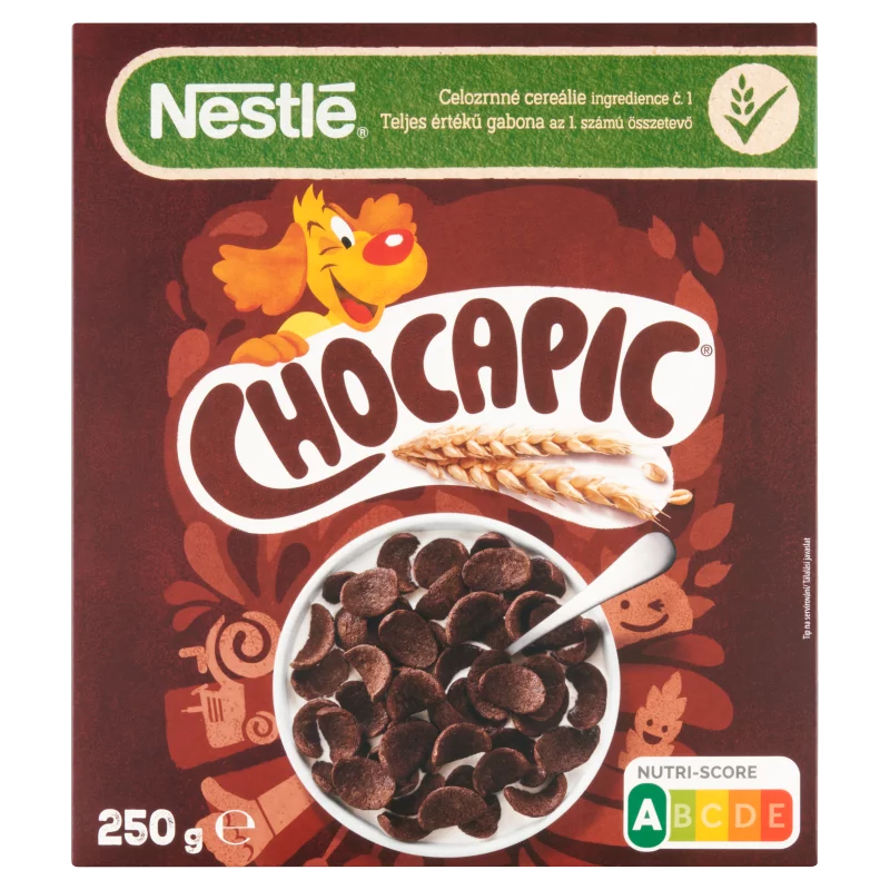 Nestlé Chocapic csokiízű, ropogós gabonapehely vitaminokkal és ásványi anyagokkal 250 g