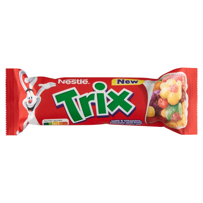 Nestlé Trix gyümölcsös ízű ropogós gabonapehely-szelet vitaminokkal és ásványi anyagokkal 17 g