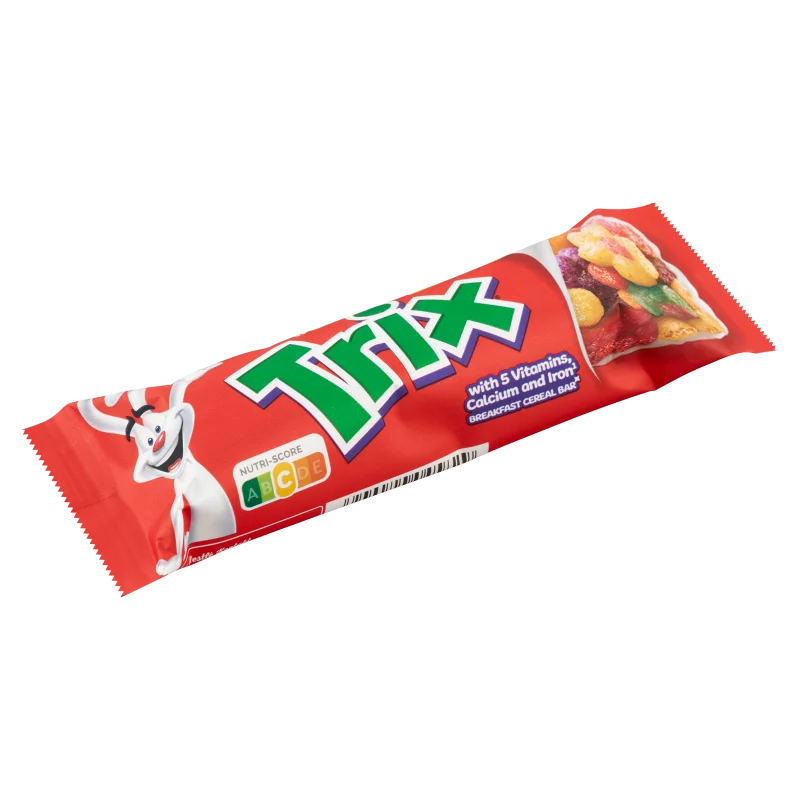 Nestlé Trix gyümölcsös ízű ropogós gabonapehely-szelet vitaminokkal és ásványi anyagokkal 17 g