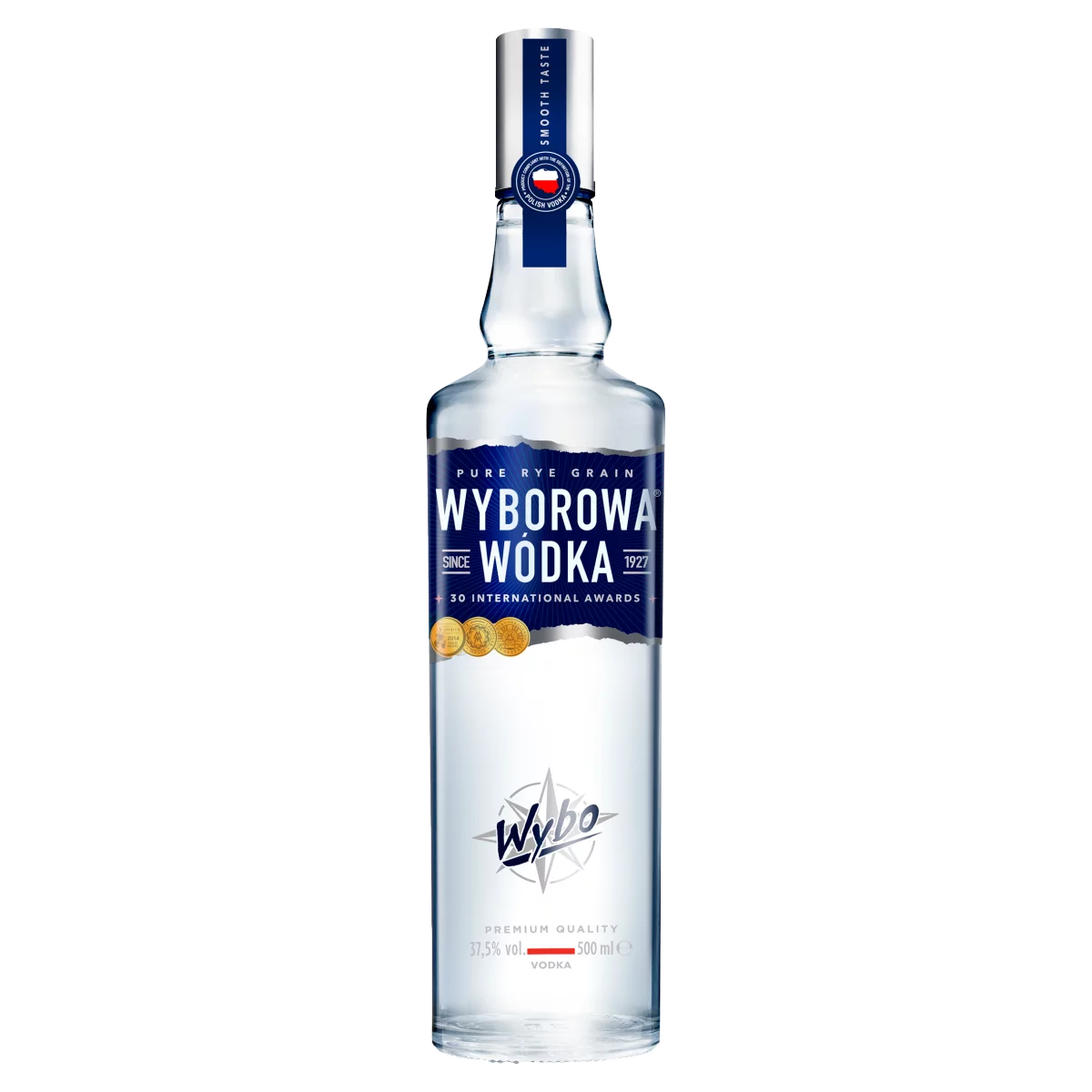 Wyborowa lengyel rozs vodka 37,5% 0,5 l