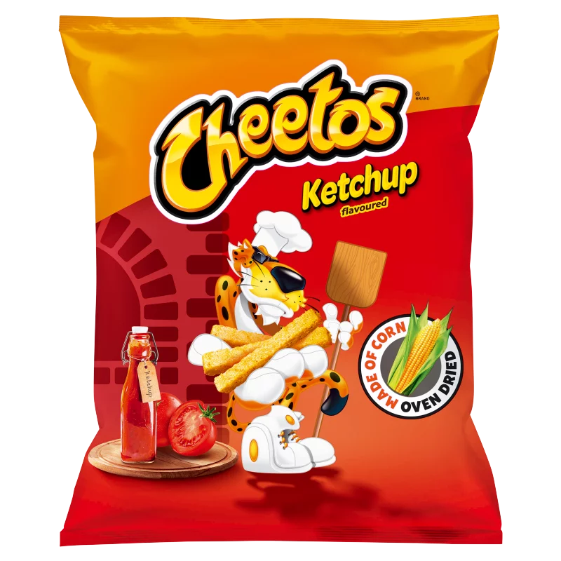 Cheetos ketchup ízesítésű kukoricasnack 43 g