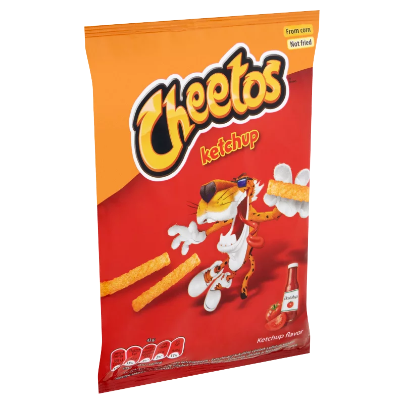 Cheetos ketchup ízesítésű kukoricasnack 43 g
