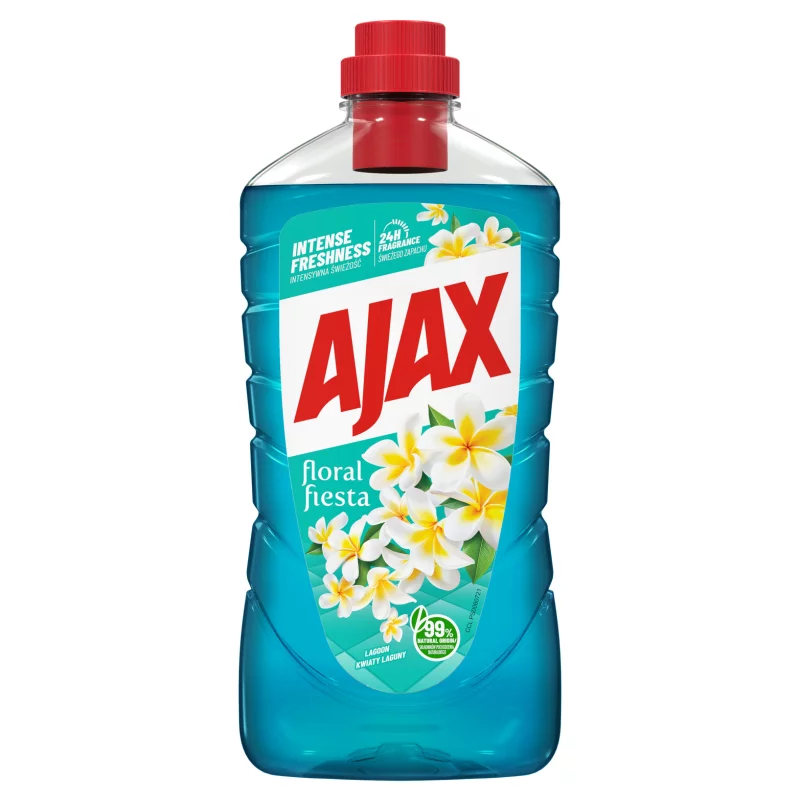 Ajax Flower Fiesta Lagoon Flowers Türkiz általános tisztítószer 1000 ml