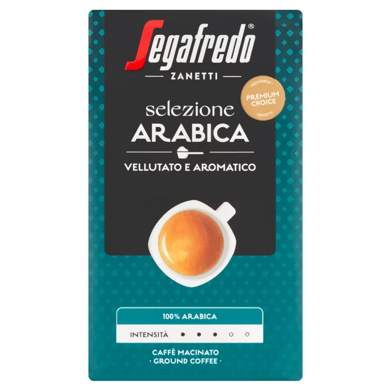 Segafredo Zanetti Selezione Arabica őrölt, pörkölt kávé 250 g