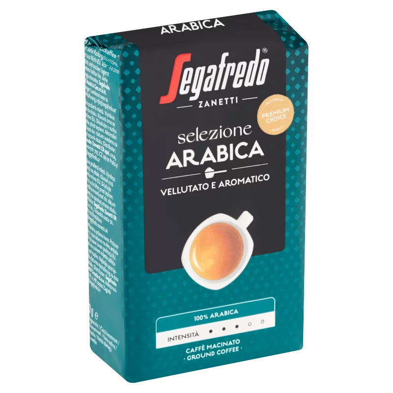 Segafredo Zanetti Selezione Arabica őrölt, pörkölt kávé 250 g