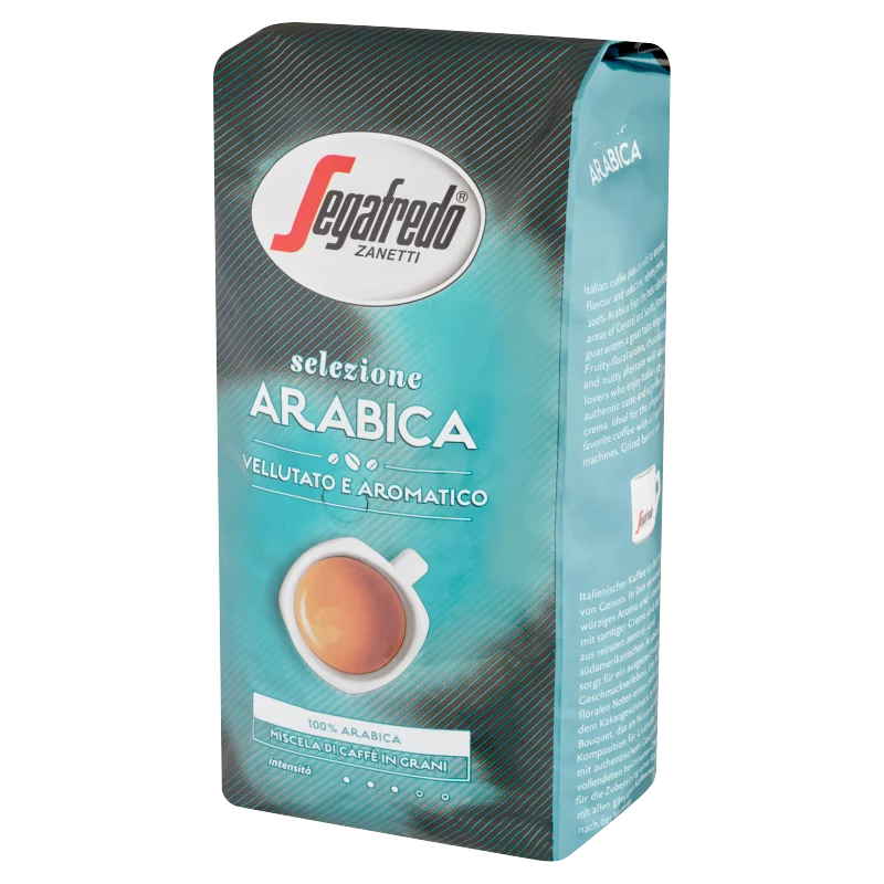 Segafredo Zanetti Selezione 100% Arabica szemes pörkölt kávé 1000 g