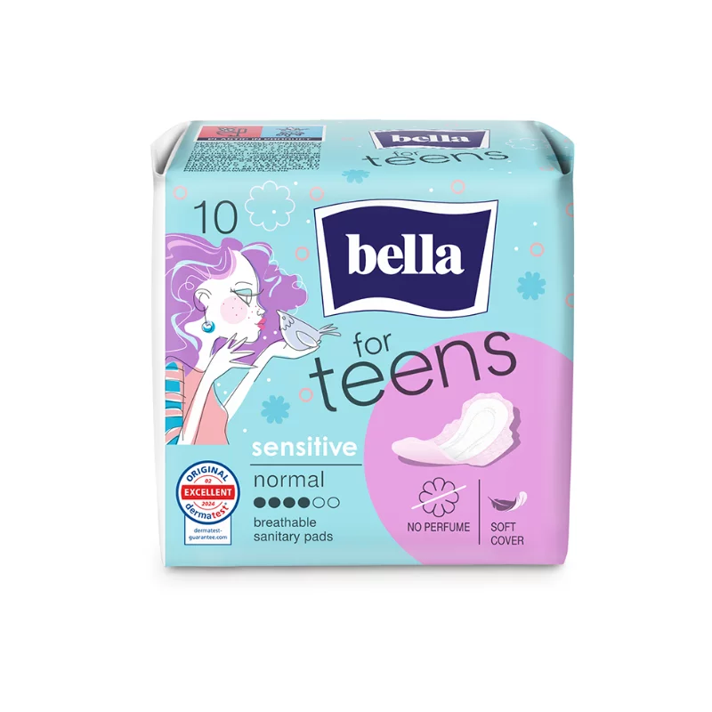 Bella For Teens egészségügyi betét 10db Ultra Sensitive