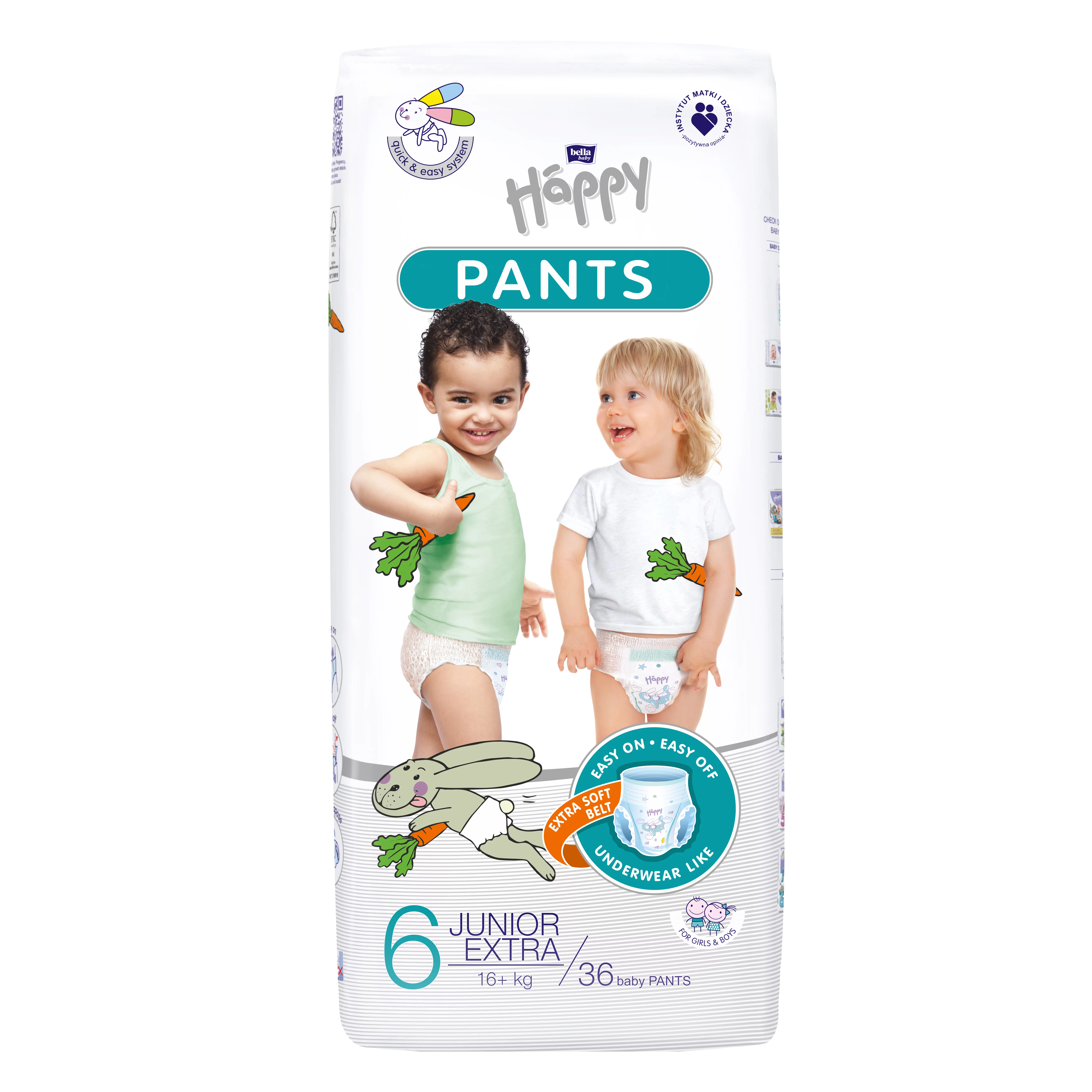 Bella Baby Happy Pants bugyipelenka 36db Junior Extra