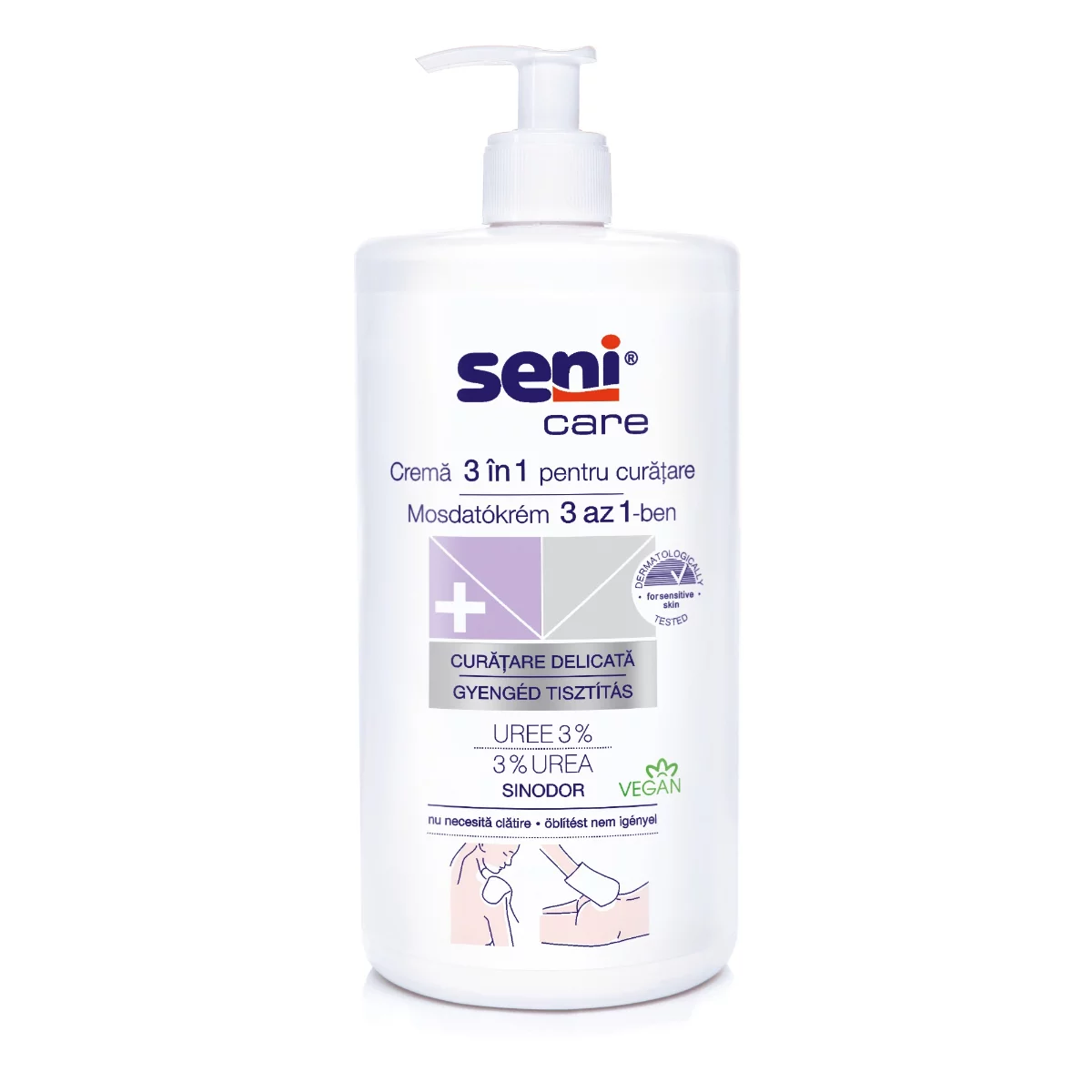 Seni Care mosdató krém 1L 3in1