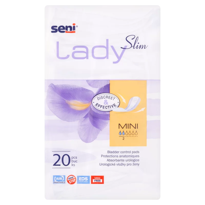 Seni Lady Slim mini anatómiailag formált inkontinencia betét 20 db