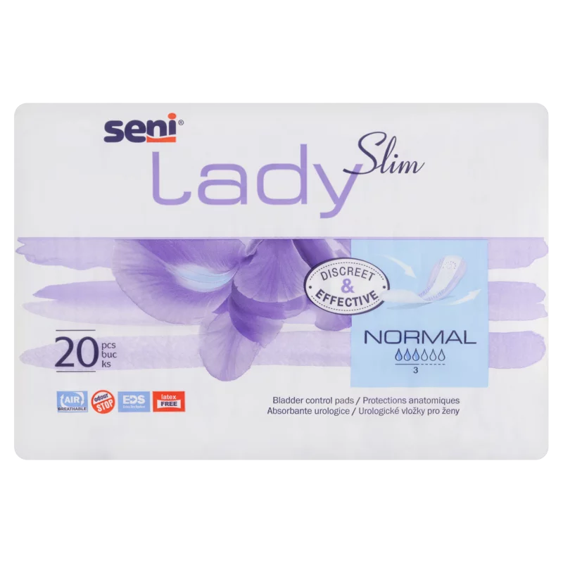 Seni Lady Slim Normal anatómiailag formált inkontinencia betét 20 db