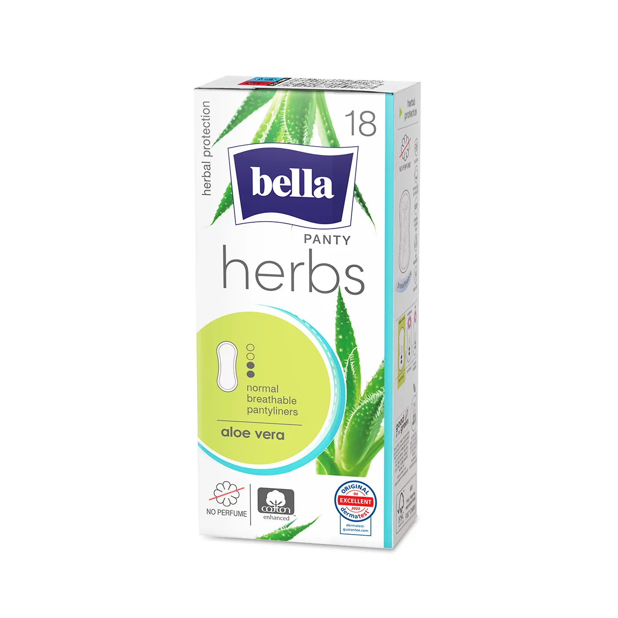 Bella Panty Herbs tisztasági betét 18db Aloe Vera