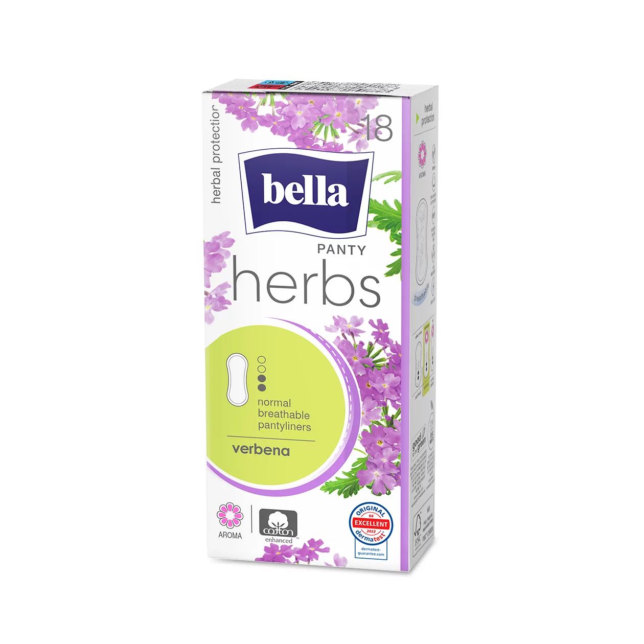 Bella Panty Herbs tisztasági betét 18db Vasfű