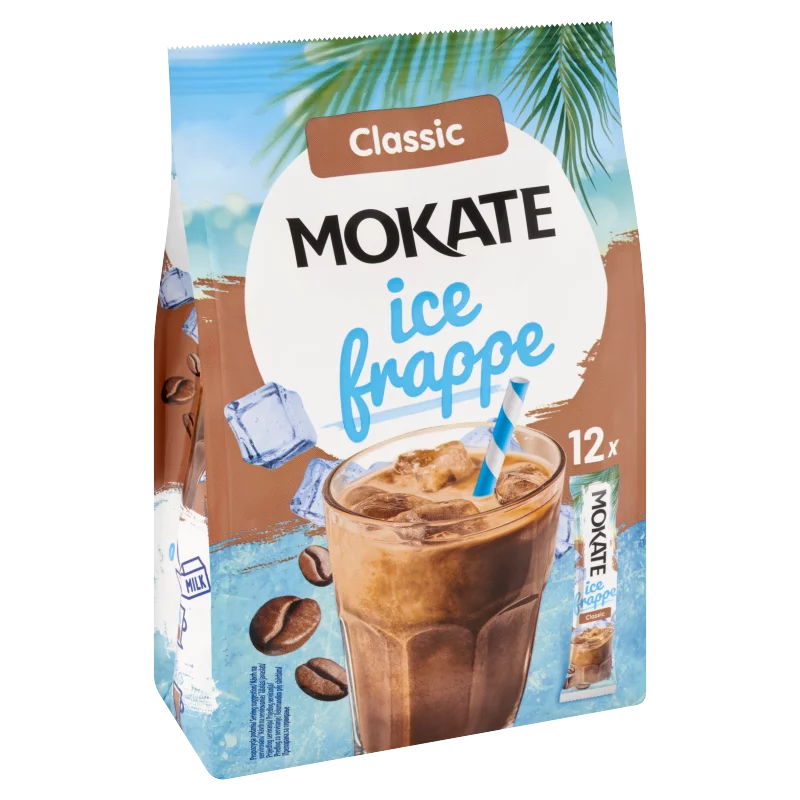 Mokate Ice Frappe Classic instant kávéitalpor 12 x 12,5 g (150 g)