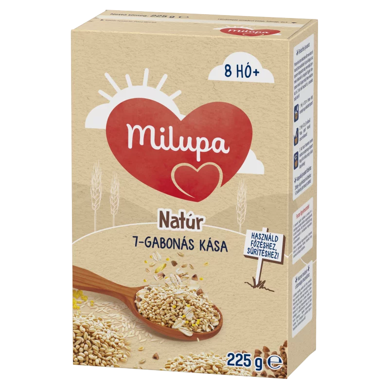 Milupa Natúr 7-gabonás kása 8 hó+ 225 g