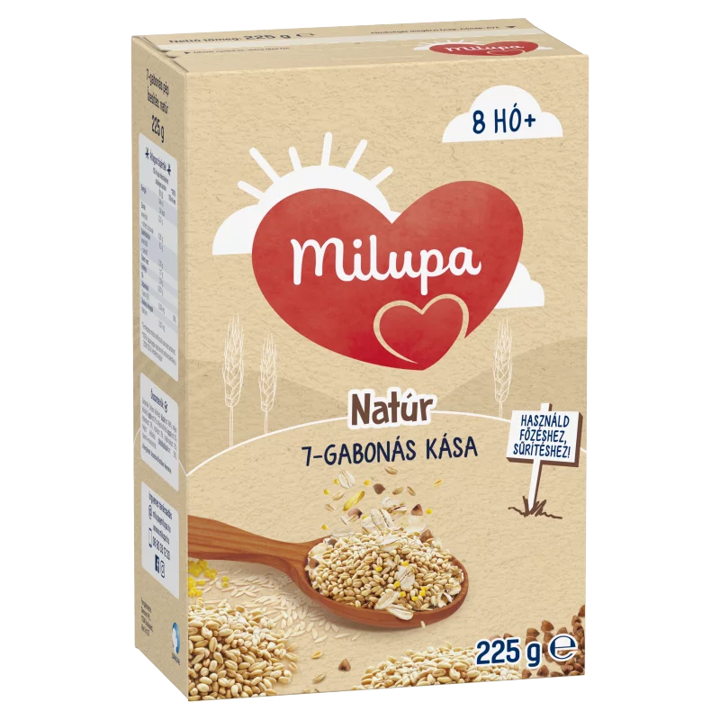Milupa Natúr 7-gabonás kása 8 hó+ 225 g