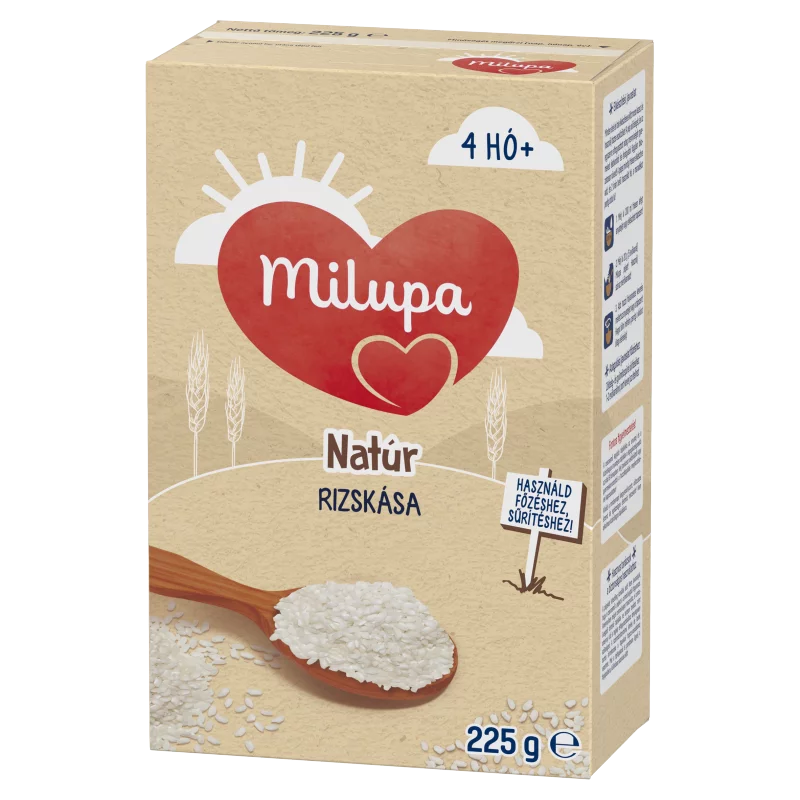 Milupa Natúr rizskása 4 hó+ 225 g
