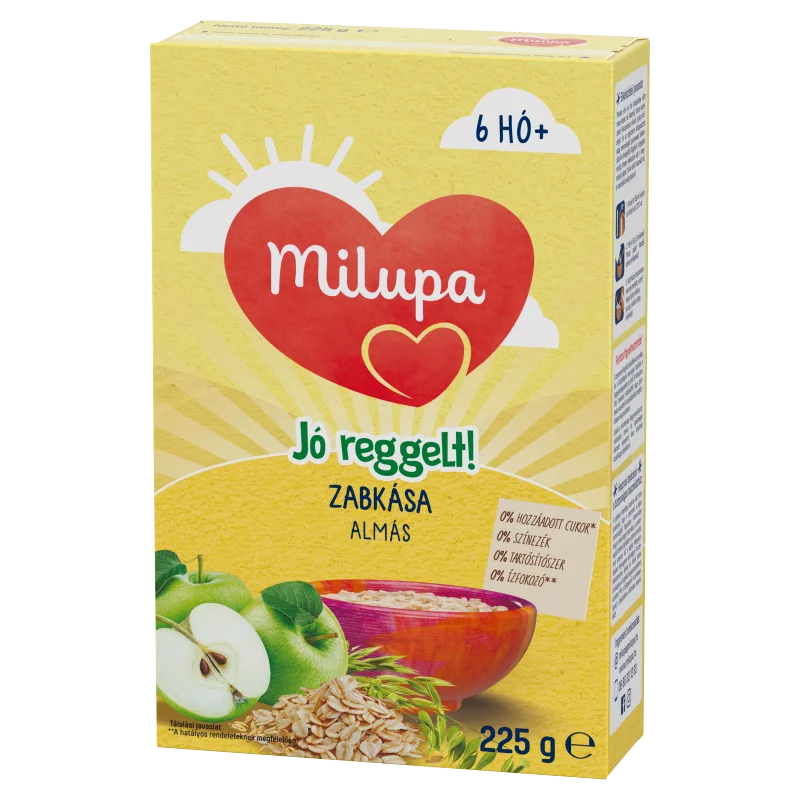 Milupa Jó reggelt! almás zabkása 6 hó+ 225 g