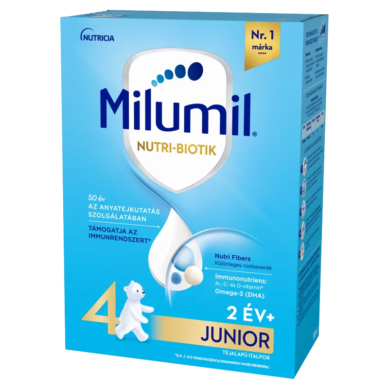 Milumil Nutri-Biotik 4 Junior tejalapú italpor 2 év+ 500 g