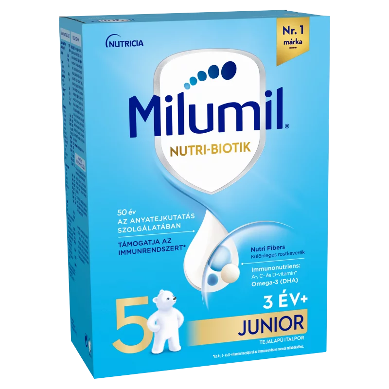 Milumil Nutri-Biotik 5 Junior tejalapú italpor 3 év+ 500 g
