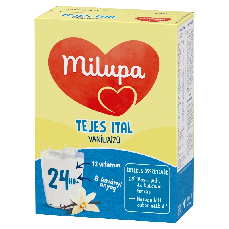 Milupa vaníliaízű tejes ital 24 hó+ 500g