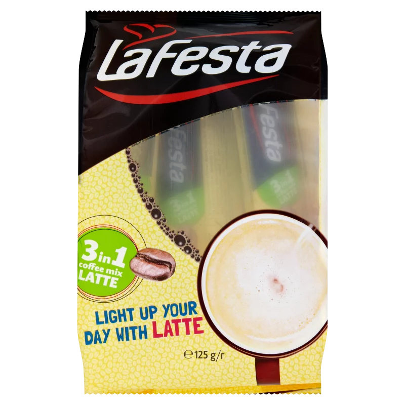 La Festa 3 in 1 latte azonnal oldódó italpor 10 db 125 g