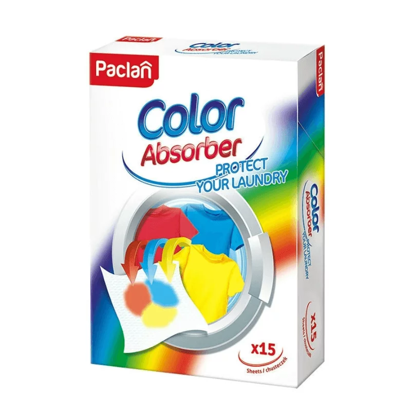 Paclan színvédő kendő 15db színes ruhákhoz