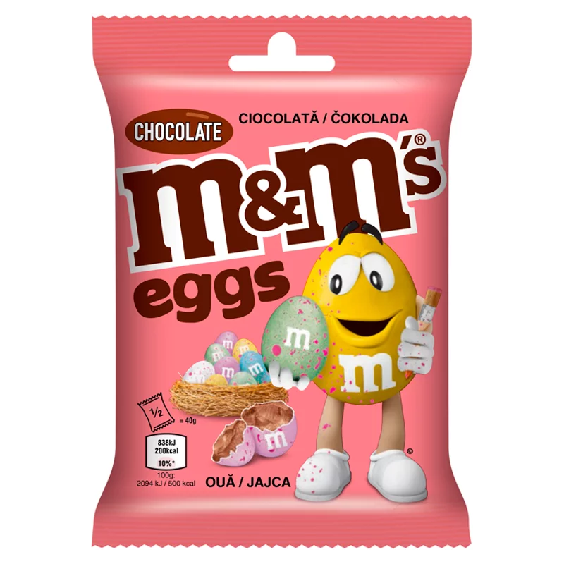 M&M's tejcsokoládé tojás cukorhéjban 80 g
