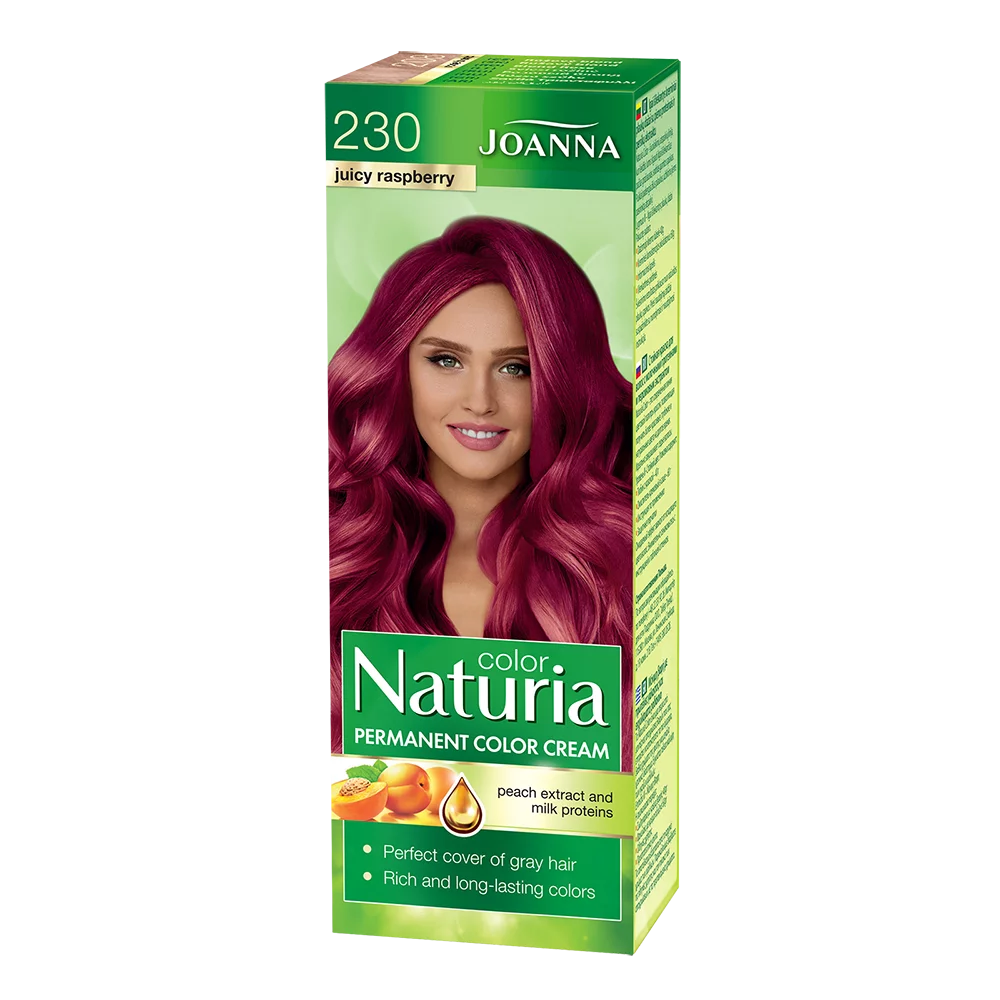 Joanna Naturia color hajfesték 230 Lédús málna
