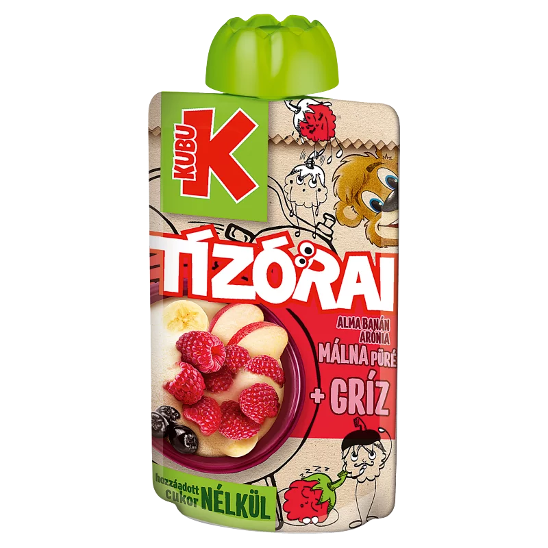 Kubu Tízórai alma-banán-arónia-málna püré búzadarával 100 g
