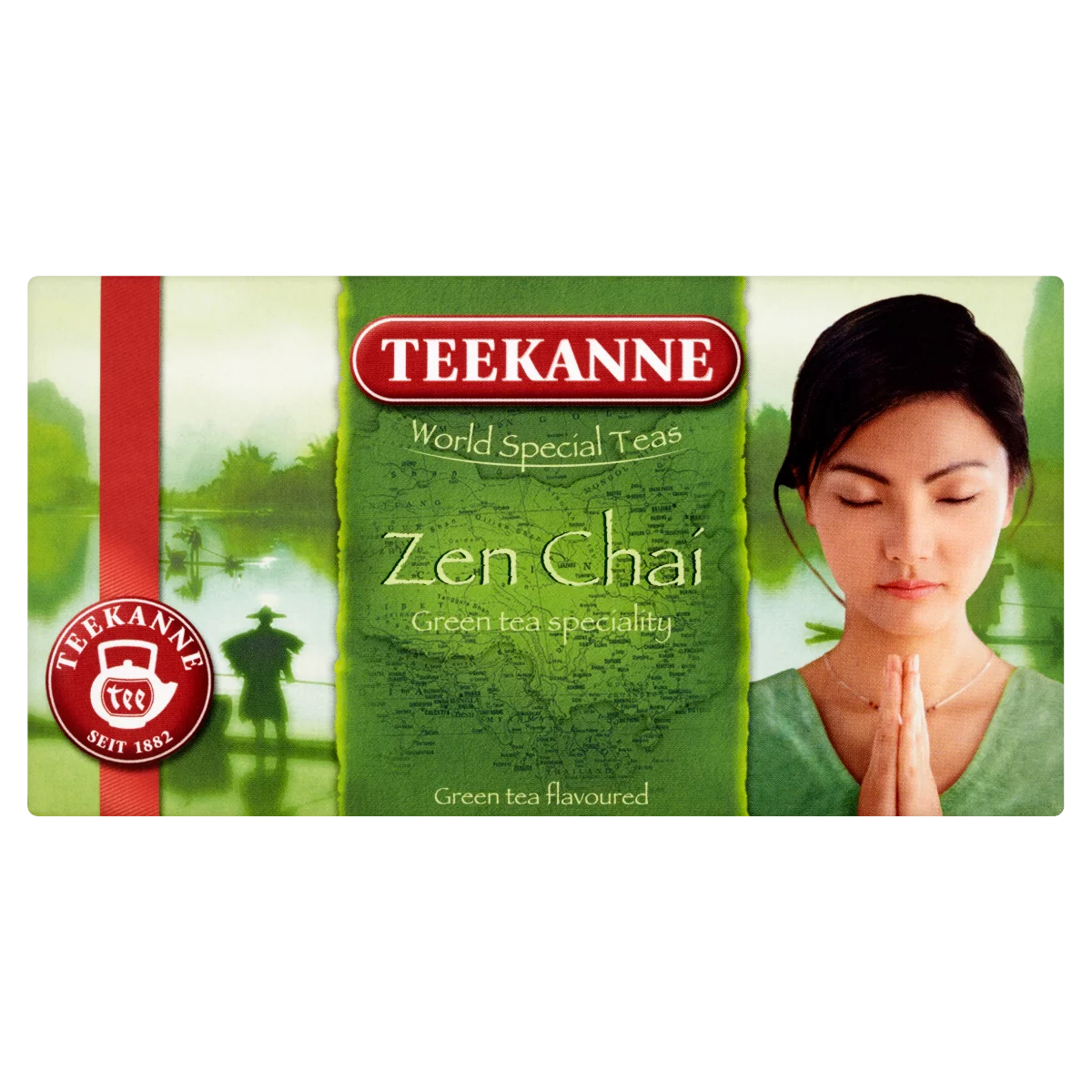 Teekanne Zen Chai citrom és mangó ízesítésű zöld tea 20 filter 35 g