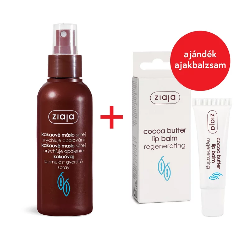 ZIAJA Kakaóvajas barnulást gyorsító spray 100ml