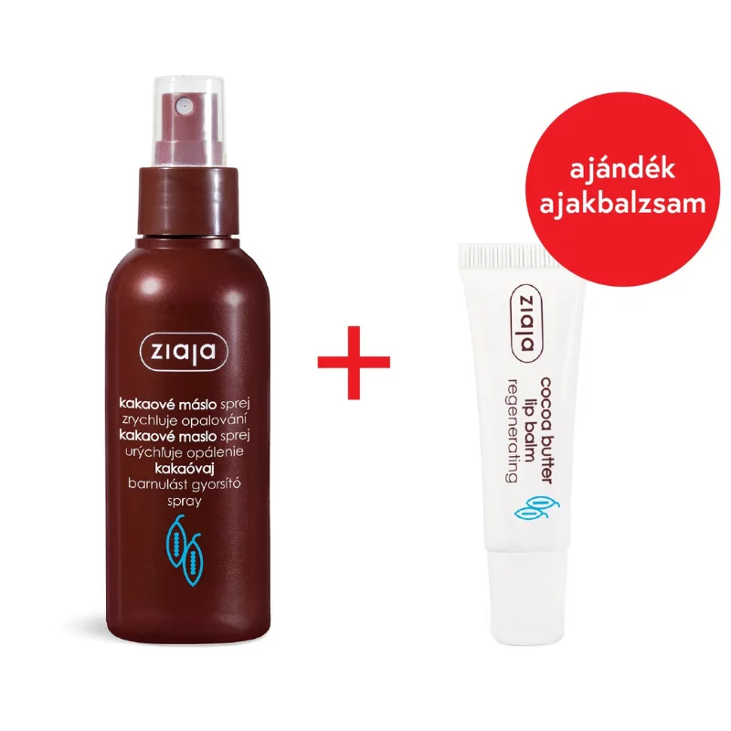 ZIAJA Kakaóvajas barnulást gyorsító spray 100ml