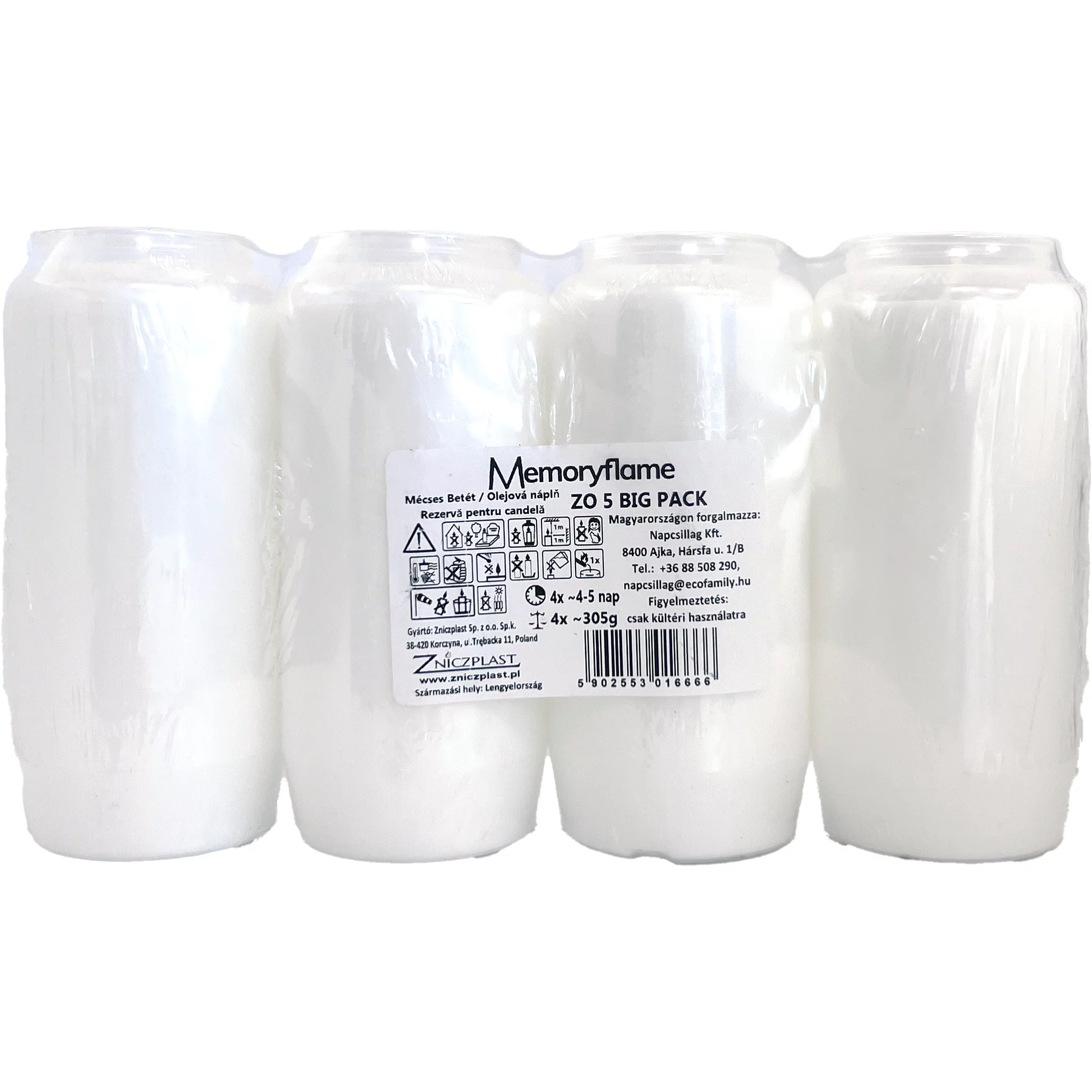 Mécsesbetét Zo 5, nagy kiszerelés  4x305 g