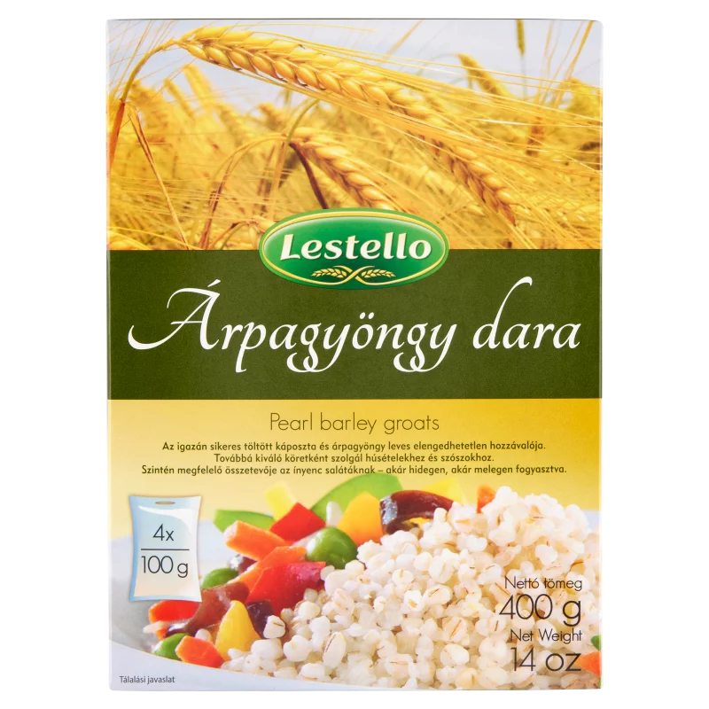 Lestello árpagyöngy dara 4 x 100 g 