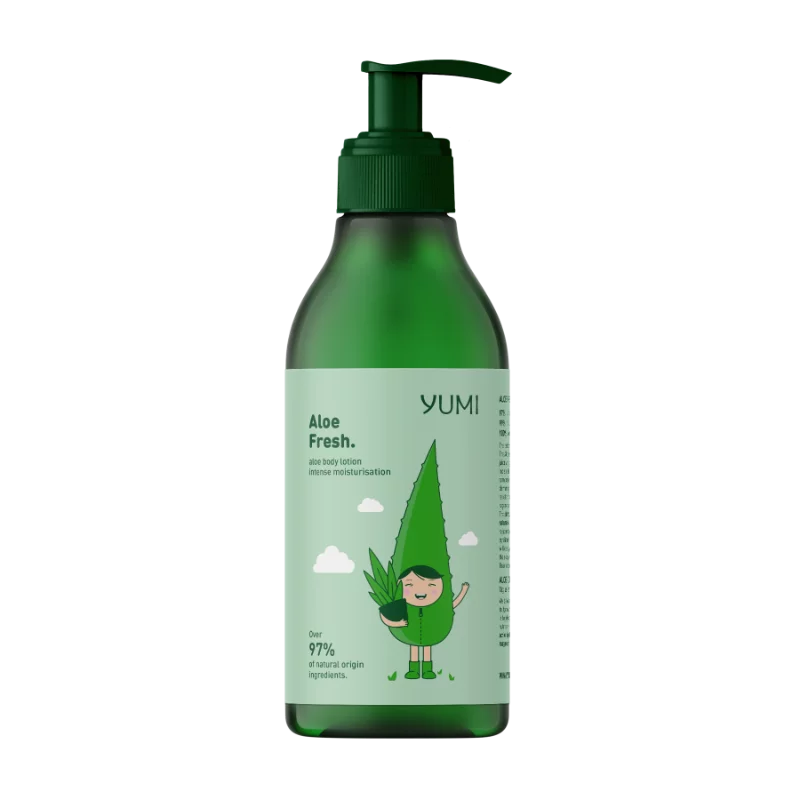 Yumi testápoló balzsam 300ml Aloe Fresh