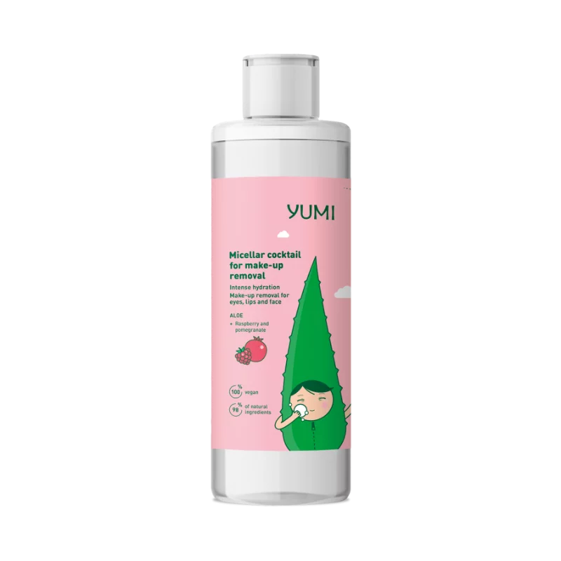 Yumi micellás sminkeltávolító koktél 200ml (Intenzív hidratálás)