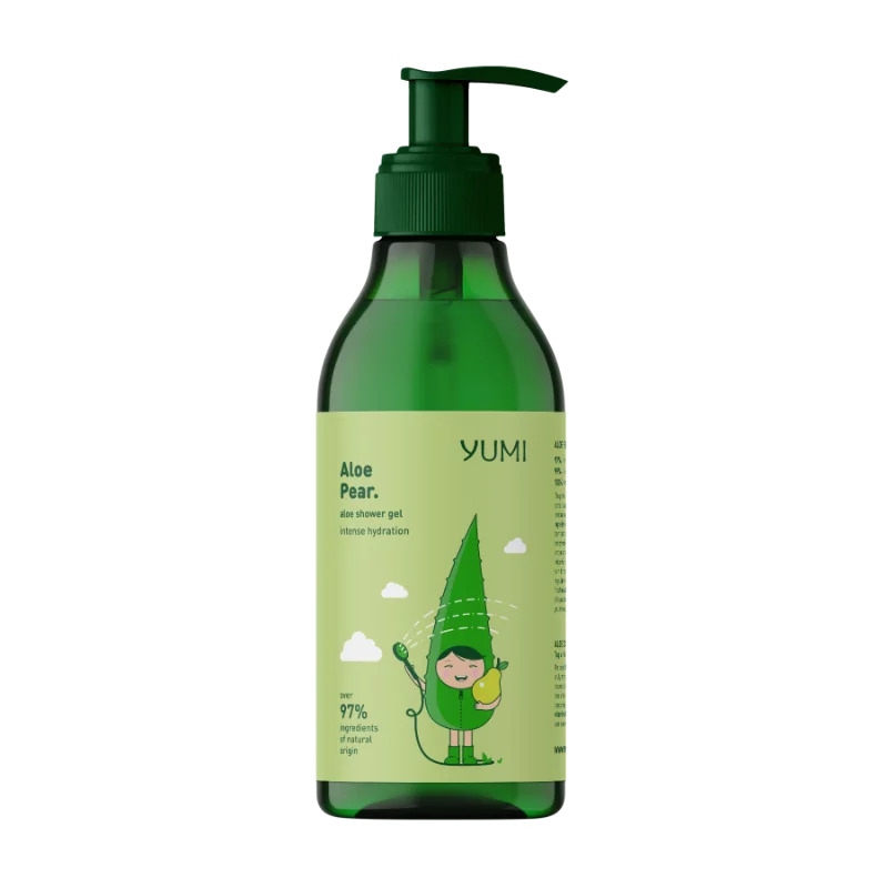 Yumi tusfürdő 400ml Aloe körte