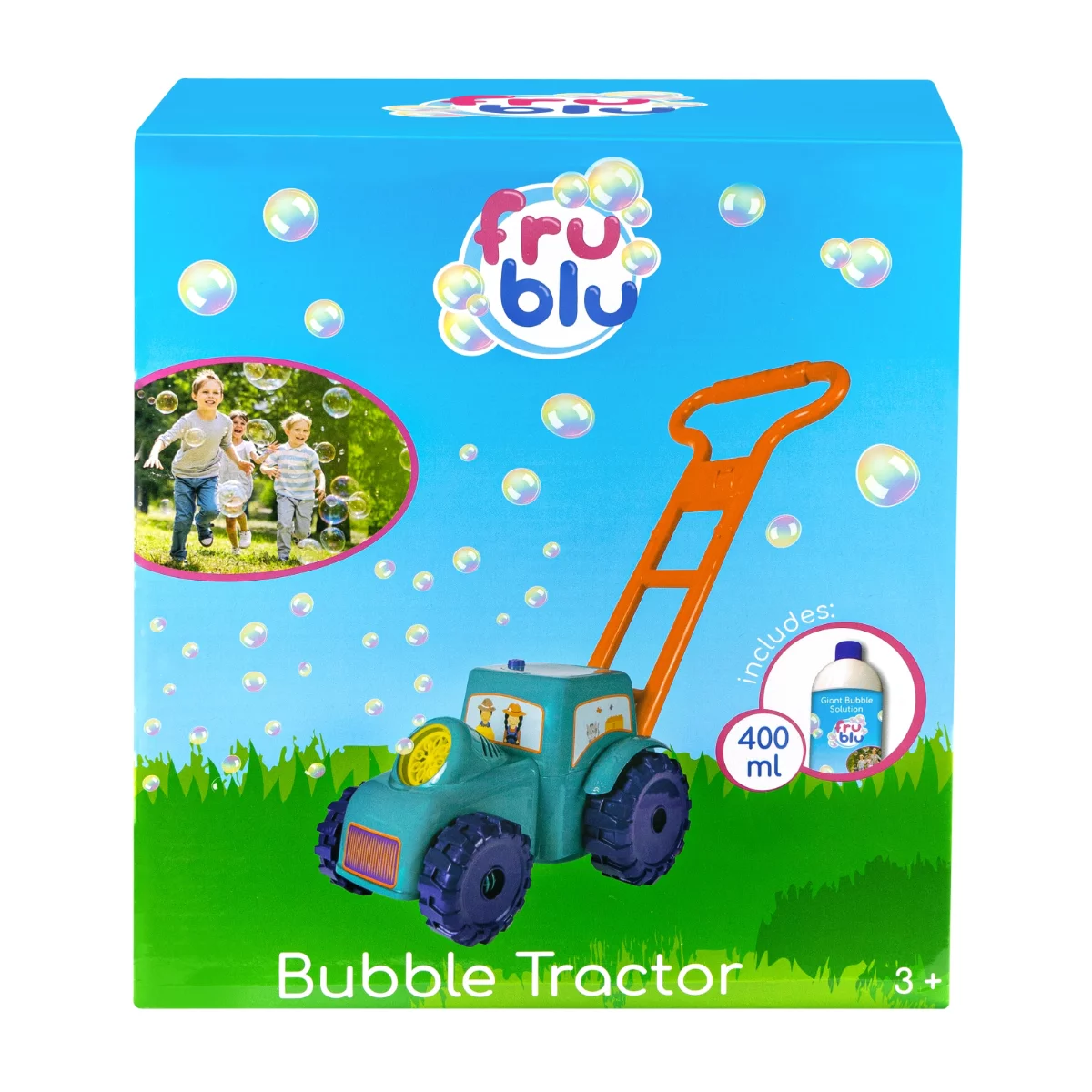 Frublu buborék készítő traktor + 0,4L folyadék