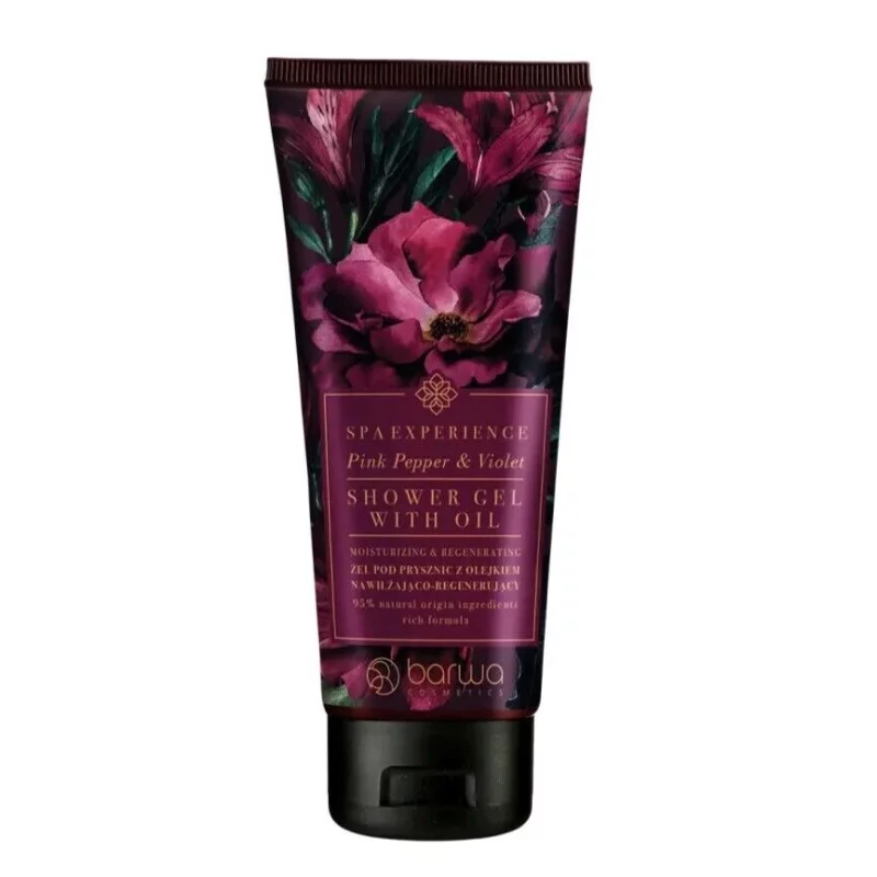Barwa tusfürdő és olaj 200ml hidratáló és regeneráló Pink Pepper&Violet
