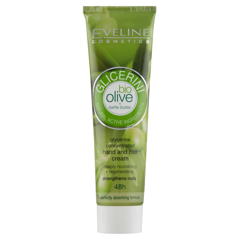 Eveline Cosmetics Bio Oliva glicerines kéz és köröm krém 100 ml