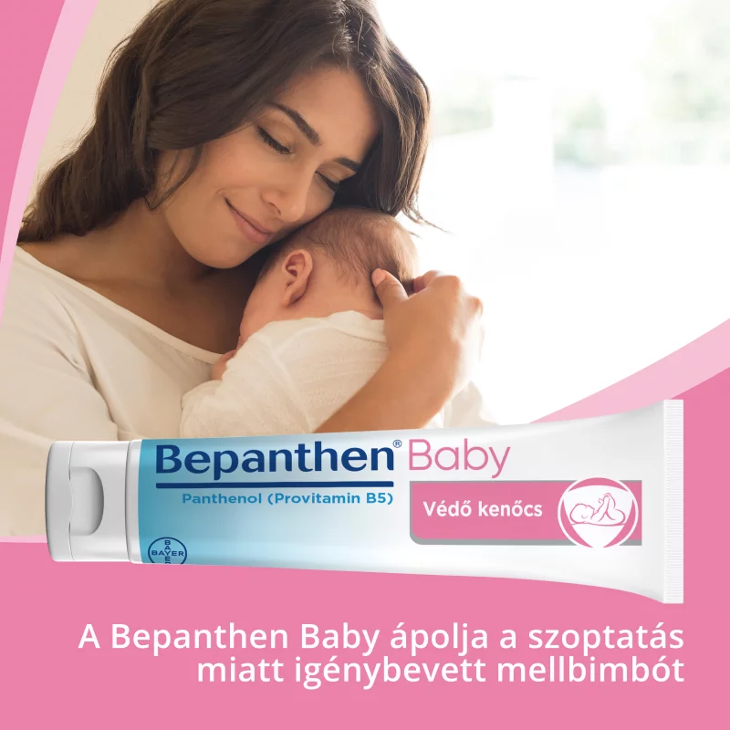 Bepanthen Baby panthenol tartalmú gyengéd kenőcs 30 g
