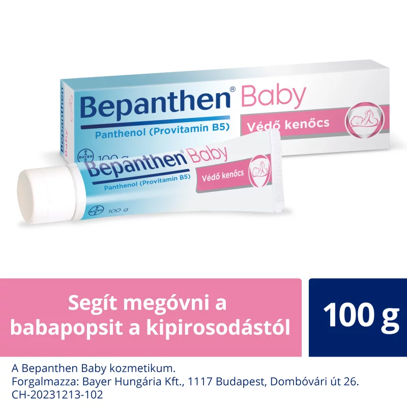 Bepanthen Baby panthenol tartalmú gyengéd kenőcs 100 g