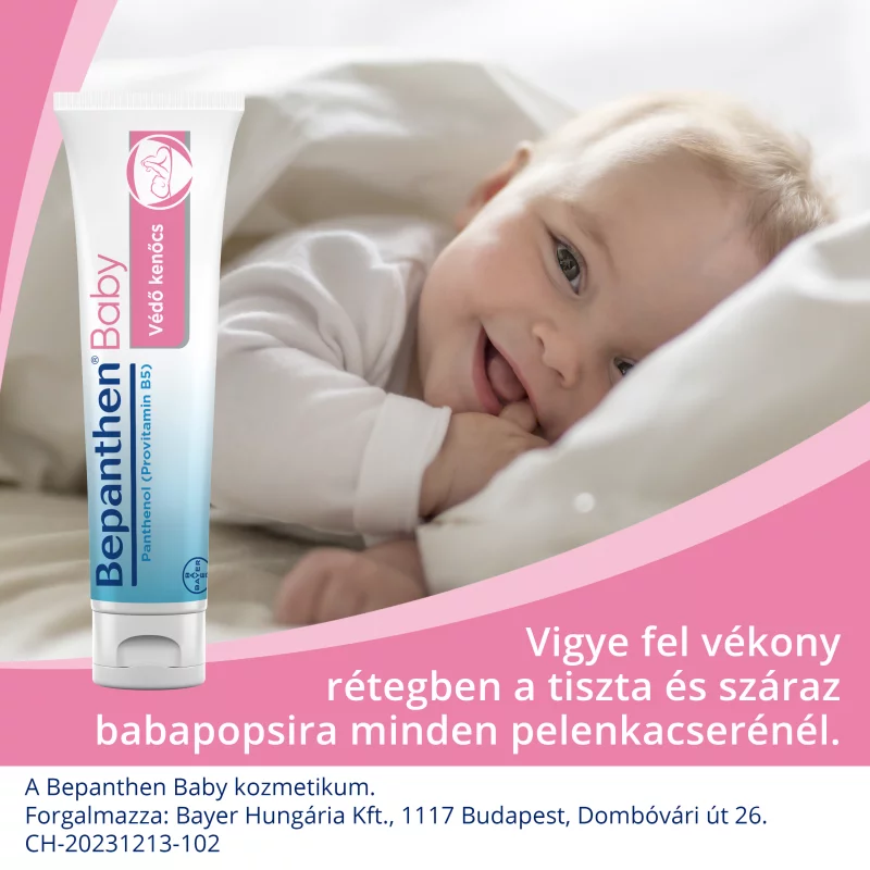 Bepanthen Baby panthenol tartalmú gyengéd kenőcs 100 g