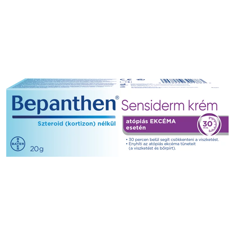 Bepanthen Sensiderm krém atópiás ekcéma esetén 20 g